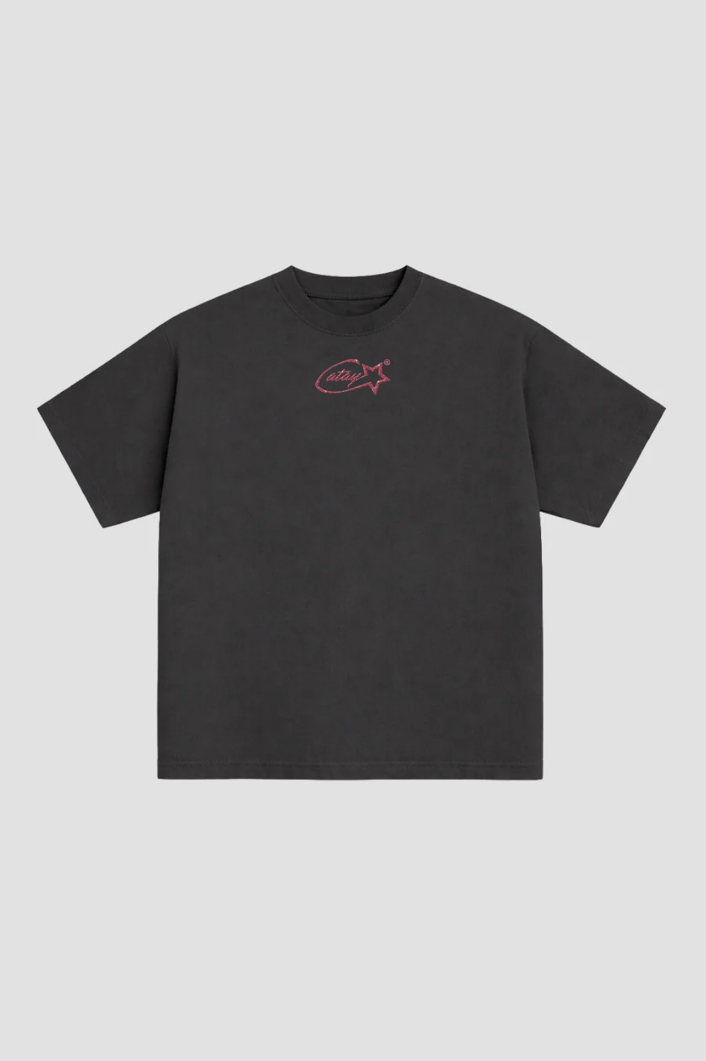 T-shirt Boxy fit "stasera faccio la brava" glitter