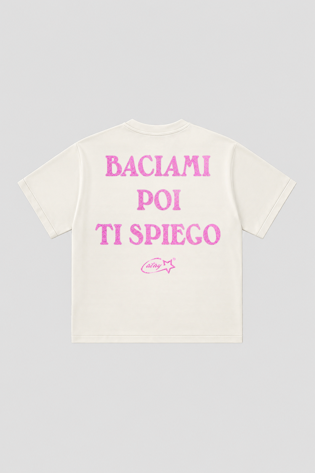 T-shirt "biaciami poi ti spiego" Catay®