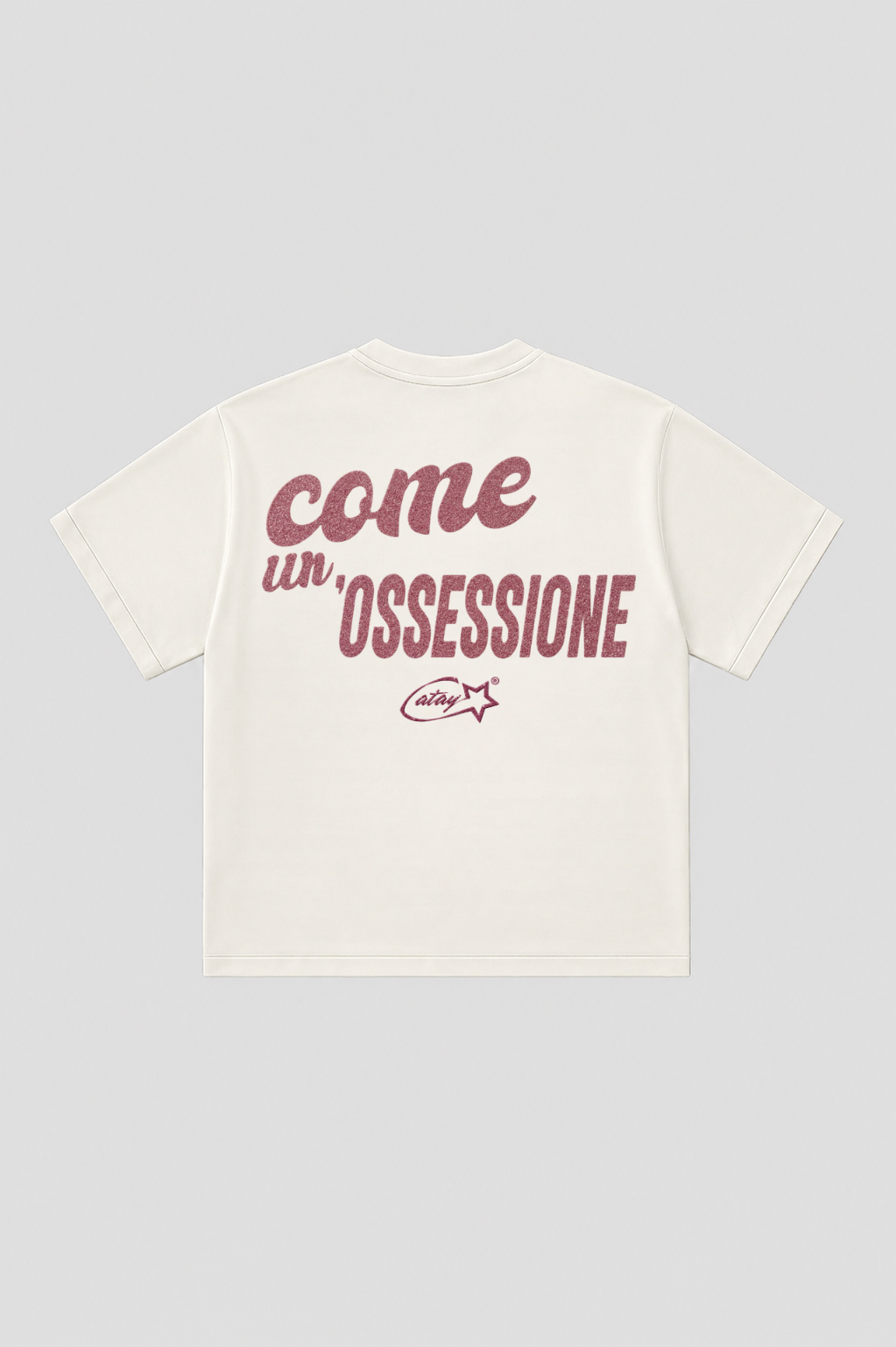 T-shirt "come un ossessione" White
