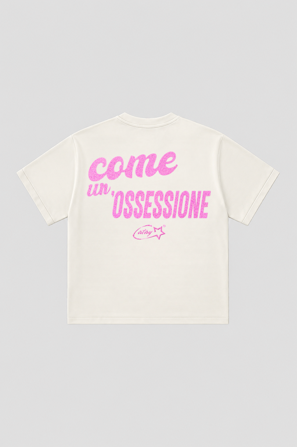 T-shirt "come un ossessione" White