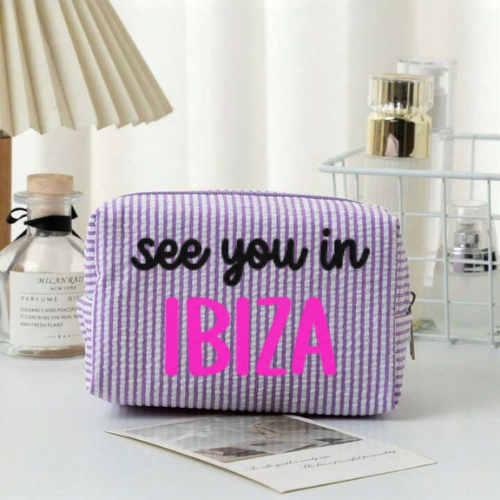 Pochette Rosa "see you in ibiza"