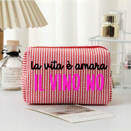 Pochette "la vita è amara il vino no"