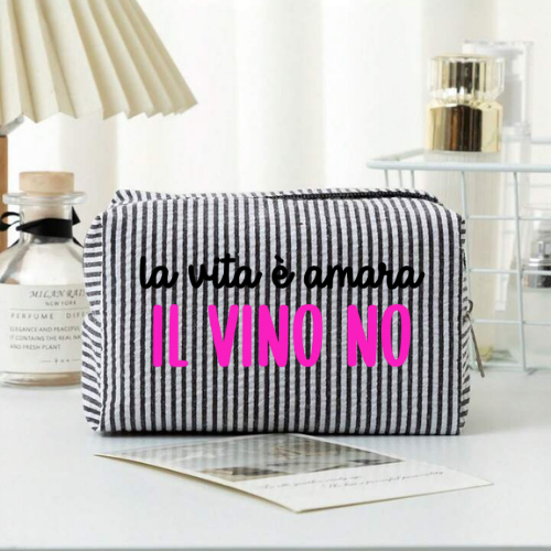 Pochette "la vita è amara il vino no"