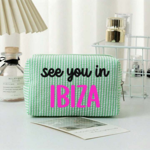 Pochette Rosa "see you in ibiza"