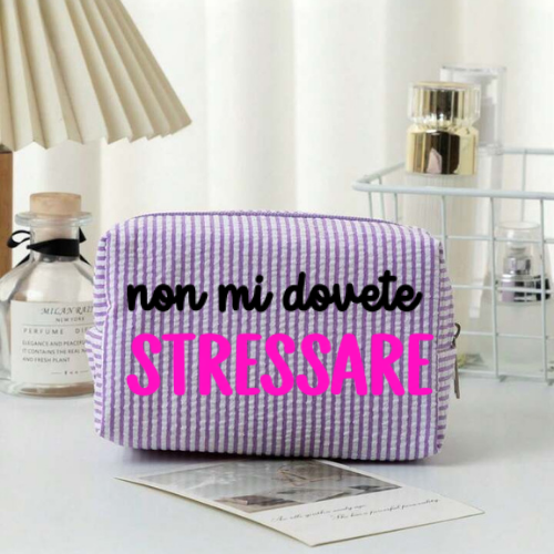 Pochette "non mi dovete stressare"