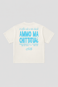 T-shirt "ammo ma chi t tatua" white