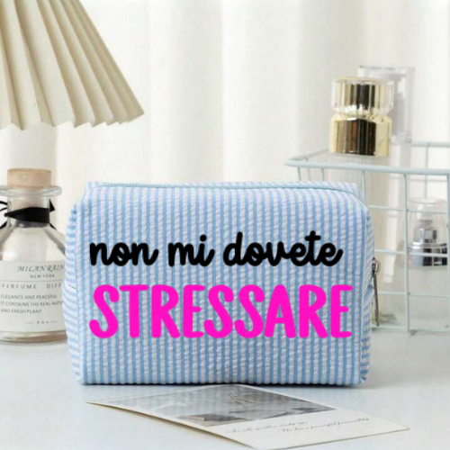 Pochette "non mi dovete stressare"