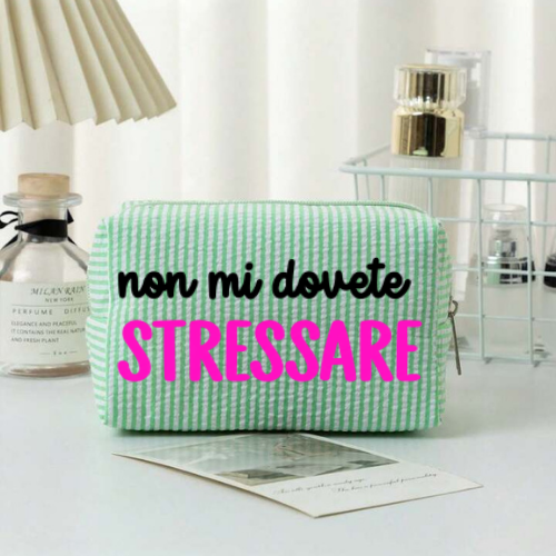 Pochette "non mi dovete stressare"