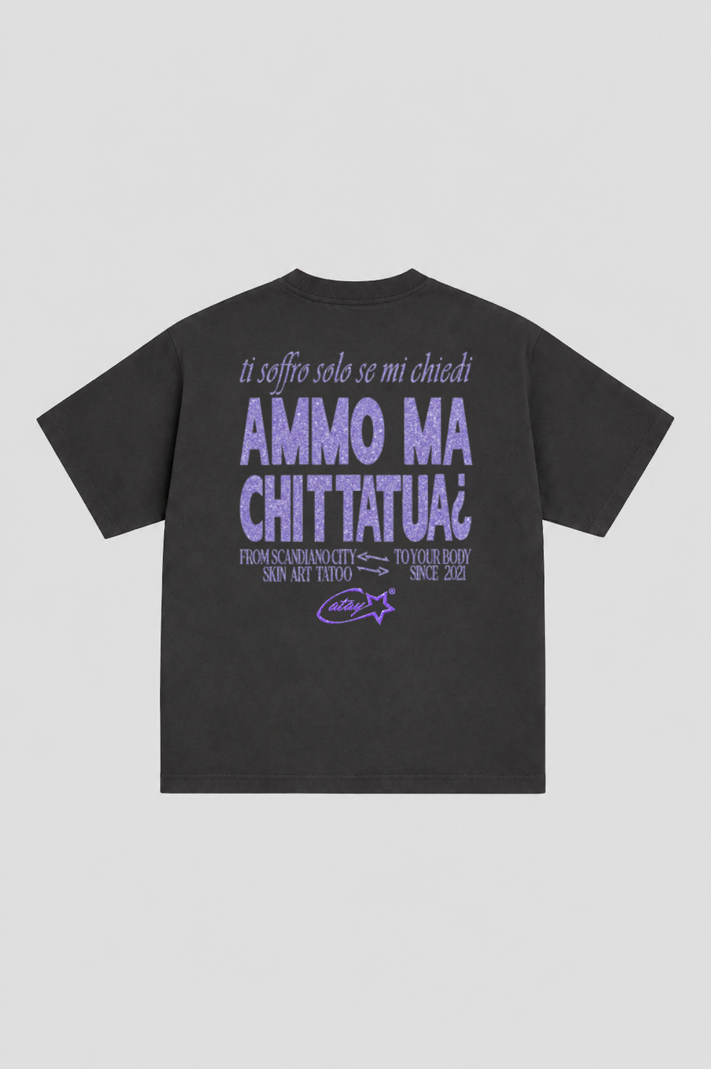 T-shirt "ammo ma chi t tatua¿"