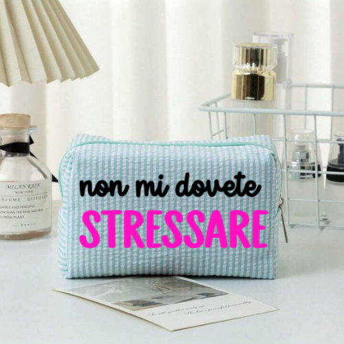 Pochette "non mi dovete stressare"