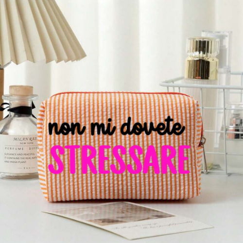 Pochette "non mi dovete stressare"