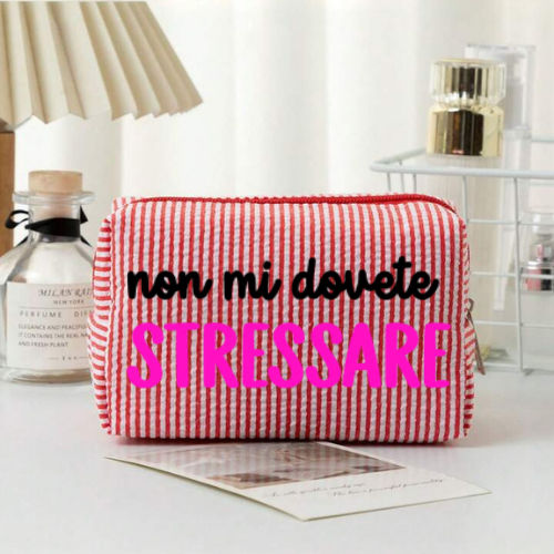 Pochette "non mi dovete stressare"