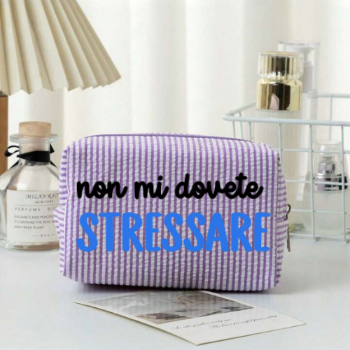 Pochette "non mi dovete stressare"