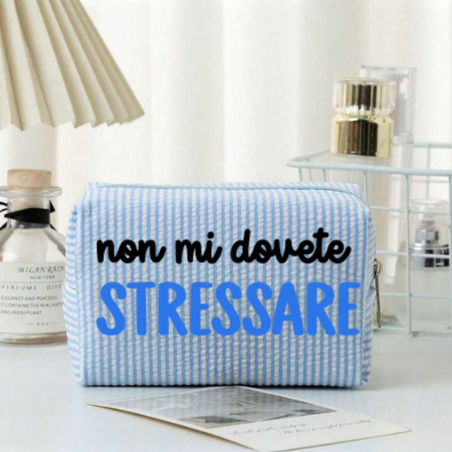 Pochette "non mi dovete stressare"