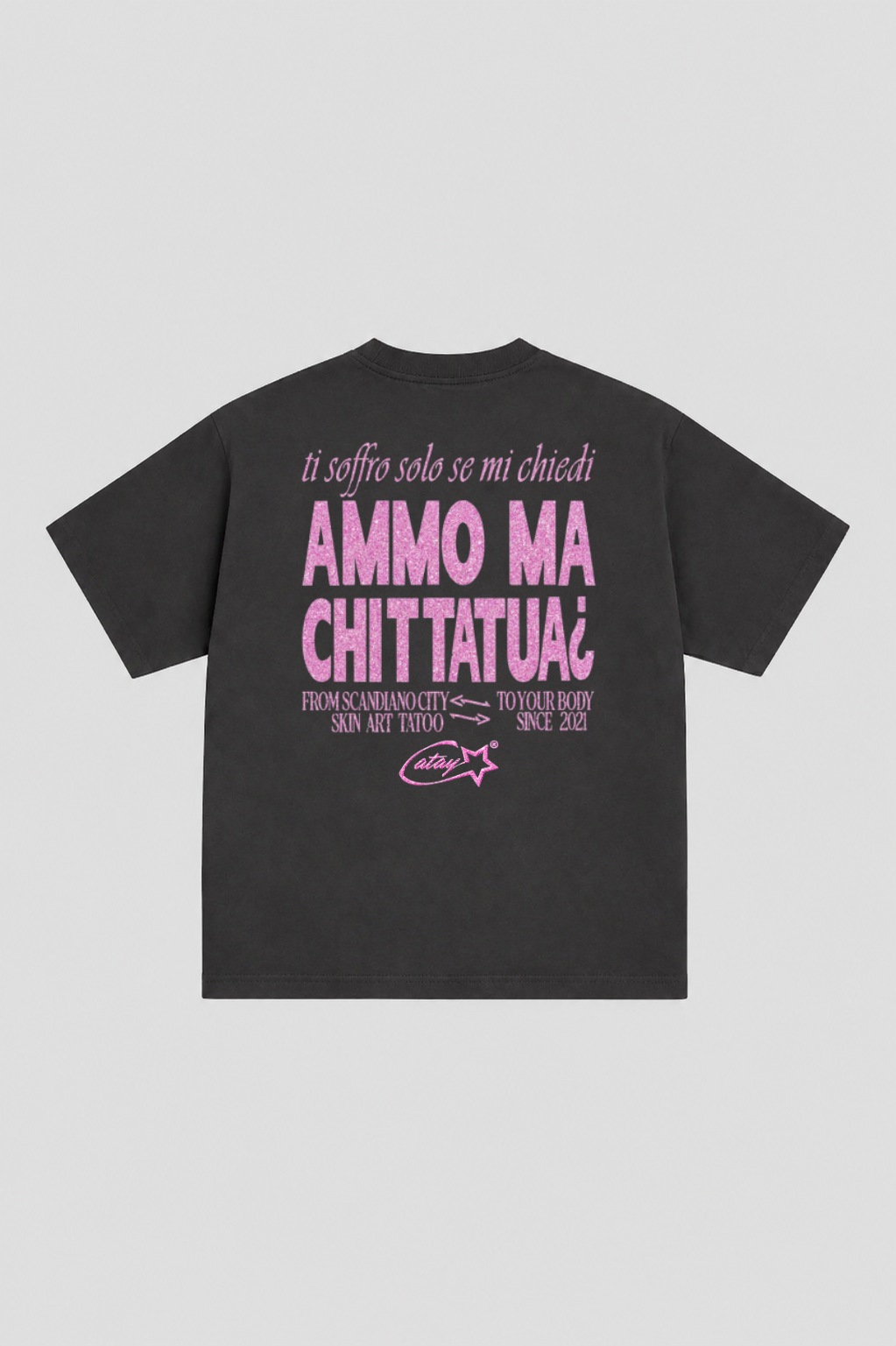 T-shirt "ammo ma chi t tatua¿"