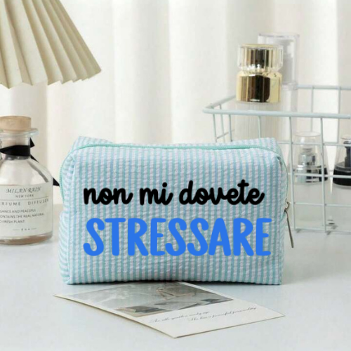 Pochette "non mi dovete stressare"