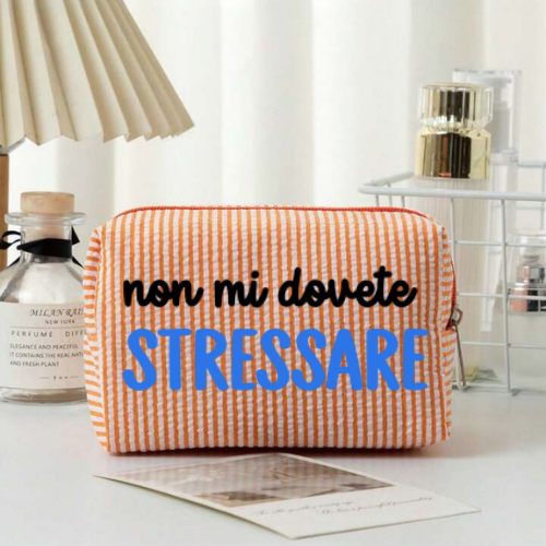 Pochette "non mi dovete stressare"