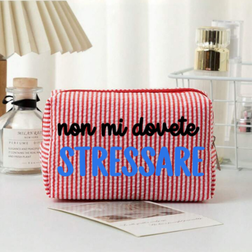 Pochette "non mi dovete stressare"