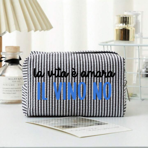 Pochette "la vita è amara il vino no"