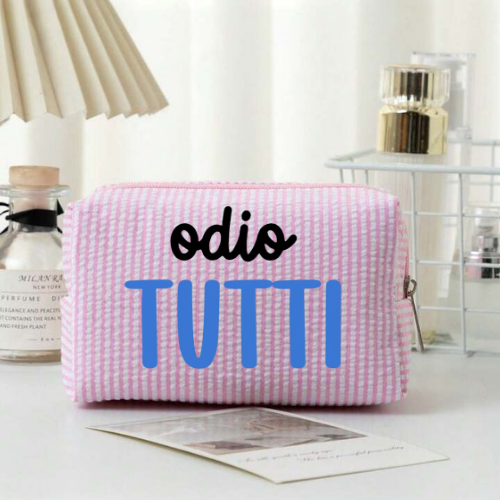 Pochette "odio tutti"