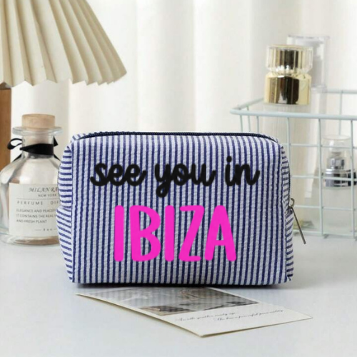 Pochette Rosa "see you in ibiza"